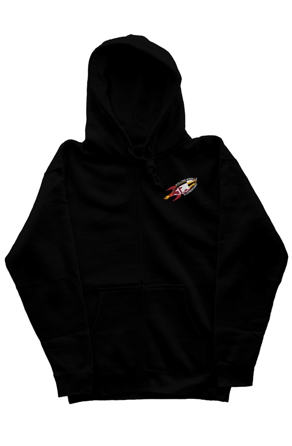 Zip Hoodie Embroidered Logo