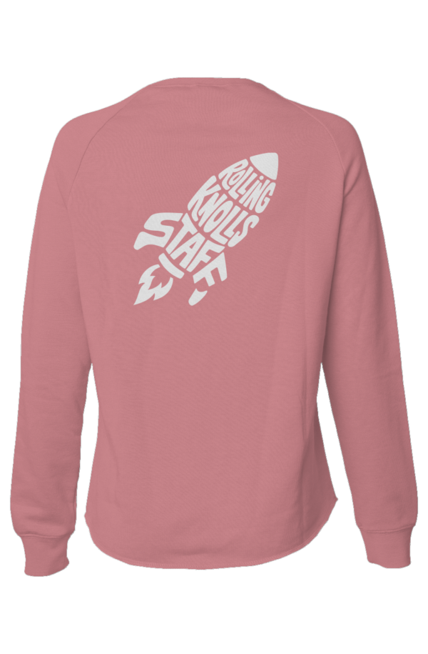 Womens Lightweight Wash Sweatshirt STAFF